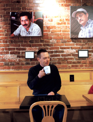 Seattle Coffee Works owner Sebastian Simsch. (Photos: Cory Eldridge.)