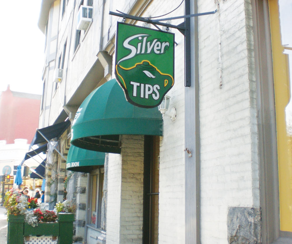 Mueller's Silver Tips Tearoom in Tarrytown, New York.