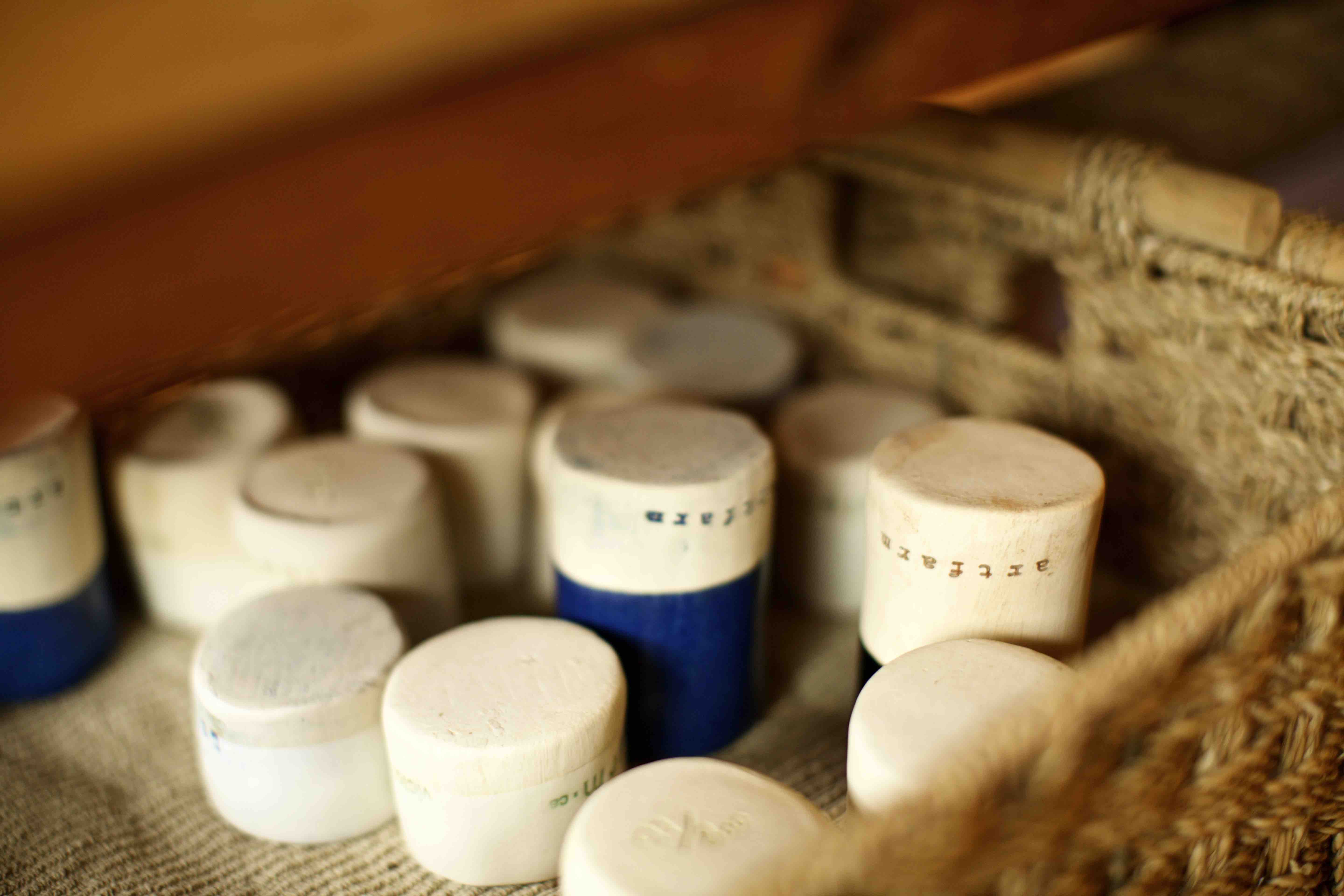 Artfarm-labeled cups date back to Teafarm's early focus on ceramics.