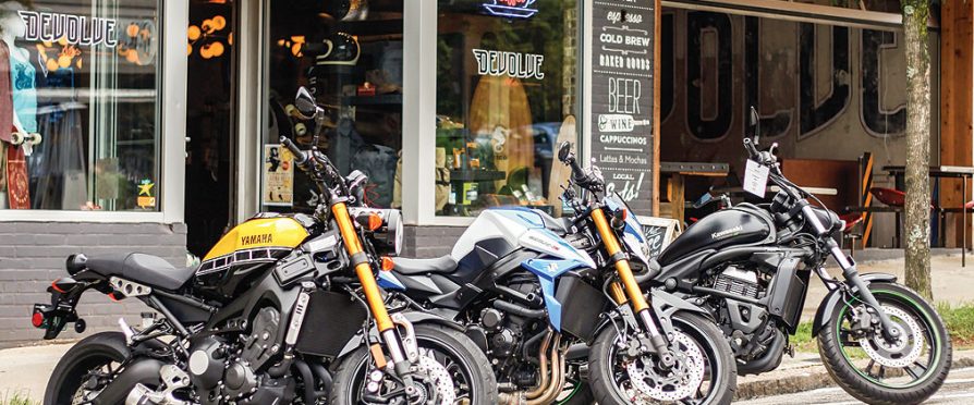 Motorcycle Cafés