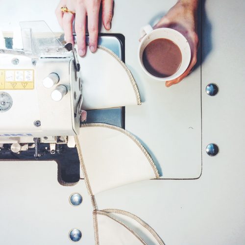 Sustainable coffee filter CoffeeSock.